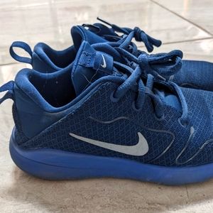 Boy's blue Nike sneakers size 3